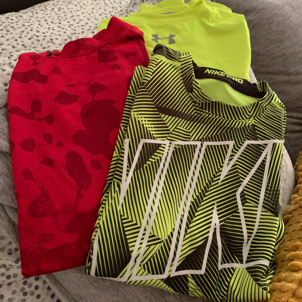 Nike and UA long sleeve under shirts!